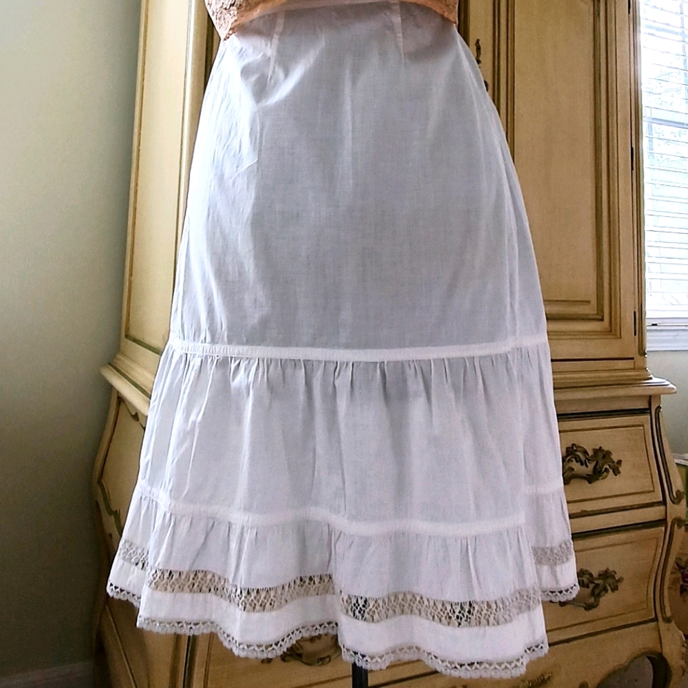 EDWARDIAN SHORT PETTISLIP/SKIRT!